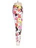 Hue Floral Pink Casual Pants Size L - photo 4