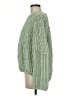 Free People 100% Cotton Solid Green Pullover Sweater Size M - photo 5