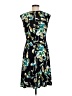 Wisp Print Black Cocktail Dress Size 8 - photo 2