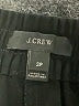 J.Crew 100% Polyester Solid Black Casual Pants Size 2 (petite) - photo 7