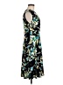 Wisp Print Black Cocktail Dress Size 8 - photo 4