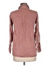 Harper 100% Viscose Pink Long Sleeve Button-Down Shirt Size M - photo 2
