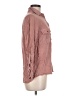 Harper 100% Viscose Pink Long Sleeve Button-Down Shirt Size M - photo 4