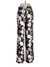 BCBGMAXAZRIA 100% Polyester Floral Black Casual Pants Size M - photo 2