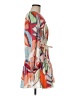 Alexis Print Orange Cocktail Dress Size M - photo 4