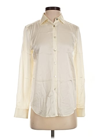 LILYSILK Long Sleeve Silk Top (view 1)