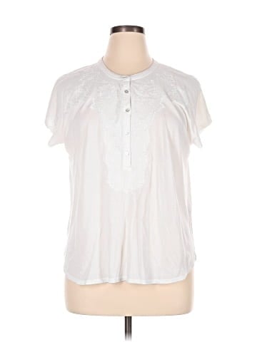 Lucky Brand Short Sleeve Blouse (view 1)