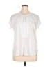 Lucky Brand White Short Sleeve Blouse Size XL - photo 1