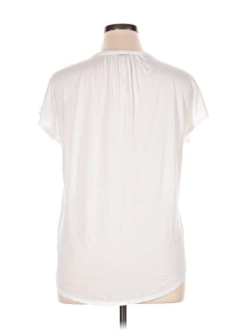 Lucky Brand Short Sleeve Blouse (view 2)