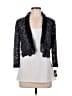 R&M Richards Floral Solid Black Blazer Size M - photo 1