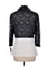 R&M Richards Floral Solid Black Blazer Size M - photo 2