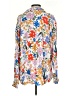 Sugarlips Floral White Long Sleeve Blouse Size S - photo 2