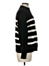 Sanctuary Stripes Black Turtleneck Sweater Size M - photo 4