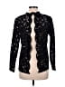 Alexis 100% Polyester Black Long Sleeve Blouse Size M - photo 2