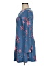 Mudd Floral Blue Casual Dress Size XL - photo 5