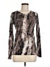 Mossimo Brown Long Sleeve T-Shirt Size M - photo 1