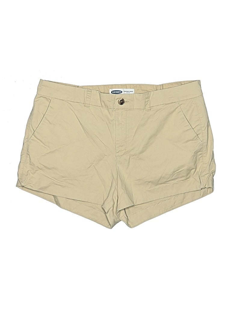 Pre-owned Old Navy Khaki Shorts In Tan
