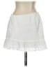 Edikted 100% Polyester Solid White Casual Skirt Size S - photo 2