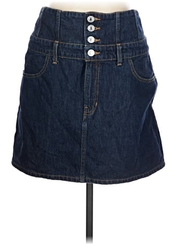 RE/DONE Denim Skirt (view 1)