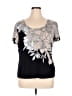 Elementz Black Short Sleeve Top Size XL - photo 1