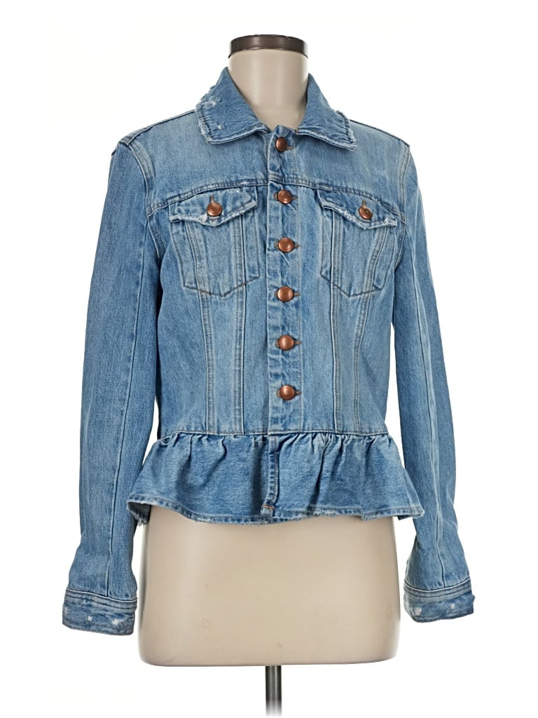 Pre-owned Assorted Brands Denim Jacket In Blue