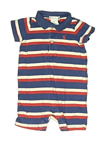 Ralph Lauren Short Sleeve Onesie (view 1)