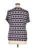 East5th Gray Short Sleeve Blouse Size 1X - photo 2