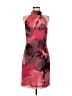 Joseph Ribkoff 100% Polyester Tie-dye Red Cocktail Dress Size 6 - photo 1