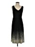 Roz & Ali 100% Polyester Black Cocktail Dress Size 4 - photo 1