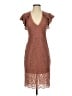 Express Brown Cocktail Dress Size 0 - photo 1