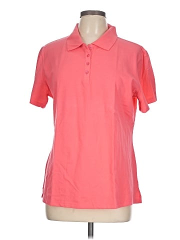 Karen Scott Short Sleeve Polo (view 1)