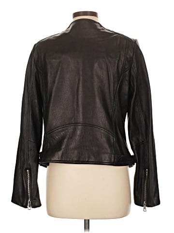 Calvin Klein Leather Jacket (view 2)