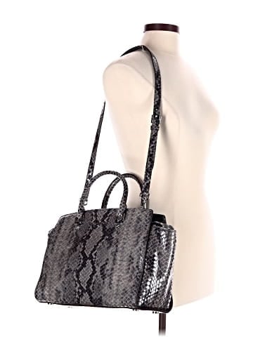 MICHAEL Michael Kors Leather Satchel (view 2)