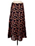 J.Crew 100% Polyester Print Orange Casual Skirt Size S - photo 2
