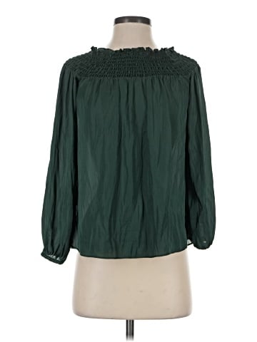 BCBGMAXAZRIA Long Sleeve Blouse (view 1)