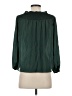 BCBGMAXAZRIA Green Long Sleeve Blouse Size XXS - photo 2