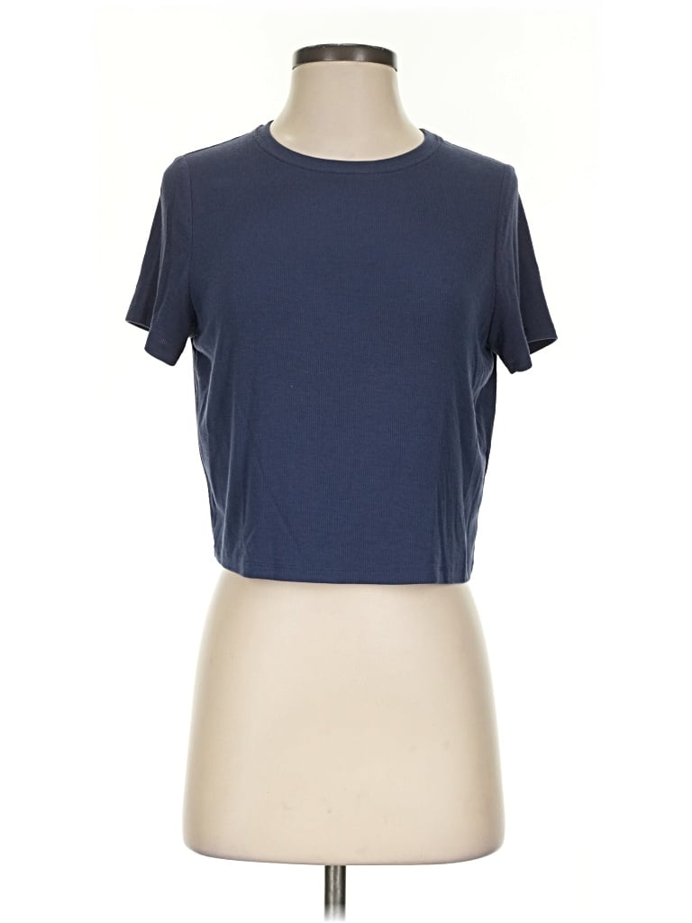 Pre-owned Tavi Short Sleeve T-shirt In Blue