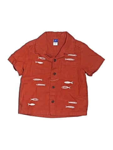 Old Navy Short Sleeve Button-Down Shirt (view 1)