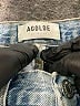 AGOLDE 100% Cotton Hearts Blue Jeans Size 27 waist - photo 4