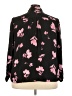 Daniel Rainn 100% Polyester Floral Black Long Sleeve Blouse Size 3X - photo 2