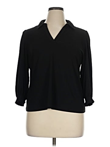 CeCe 3/4 Sleeve Blouse (view 1)