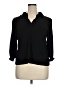 CeCe Black 3/4 Sleeve Blouse Size XL - photo 1