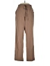 Apana Solid Brown Casual Pants Size L - photo 1
