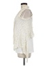 Decree 100% Acrylic Ivory Cardigan Size M - photo 5