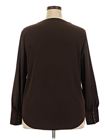 Ann Taylor Long Sleeve Blouse (view 2)