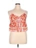 Sienna Sky Orange Sleeveless Blouse Size XL - photo 1
