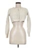 LoveShackFancy Ivory Wool Cardigan Size M - photo 1