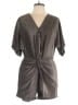 Gilli Metallic Silver Romper Size L - photo 1