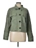 Ann Taylor LOFT Solid Green Jacket Size L - photo 1