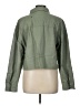Ann Taylor LOFT Solid Green Jacket Size L - photo 2